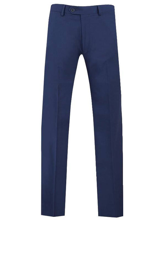 Dobell Dark Blue Suit Pants MMG8_L5QPY16