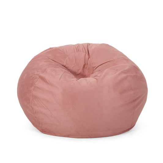 Christopher Knight Home Harrison Modern 5 Foot Microfiber Bean Bag, Rose Petal Pink LQJ9_B9CCL16