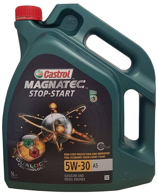 Castrol 159A60 Magnatec Stop/Start Motor Oil 5W-30 A5 QZY6_E6LFW66