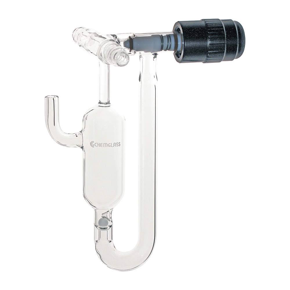 Chemglass #CG-4536-01 ( 21UG27 ), Bubbler Pressure RELEASE, 130mm, Each OYD0_N6YYF28