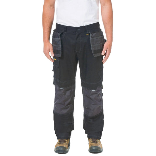 Caterpillar Mens H2O Defender Water Resistant Workwear Trousers/Pants / 38R / Black Graphite OFN0_G0IDQ36