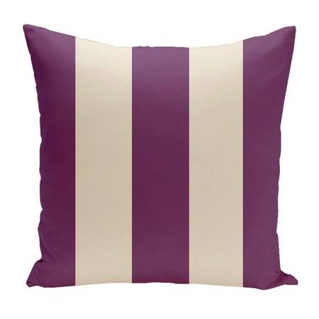 Charlton Home Drennen Striped Throw Pillow KHD0_X7FZG10