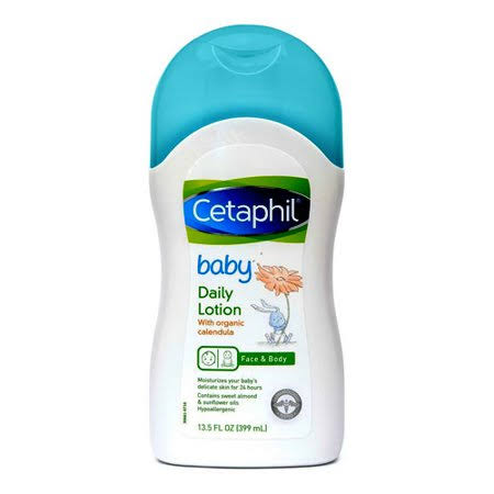 Cetaphil Baby Daily Body Lotion with Organic Calendula, Sweet Almond Oil, 13.5 oz, 6 Pack RXO7_Q9JXG50