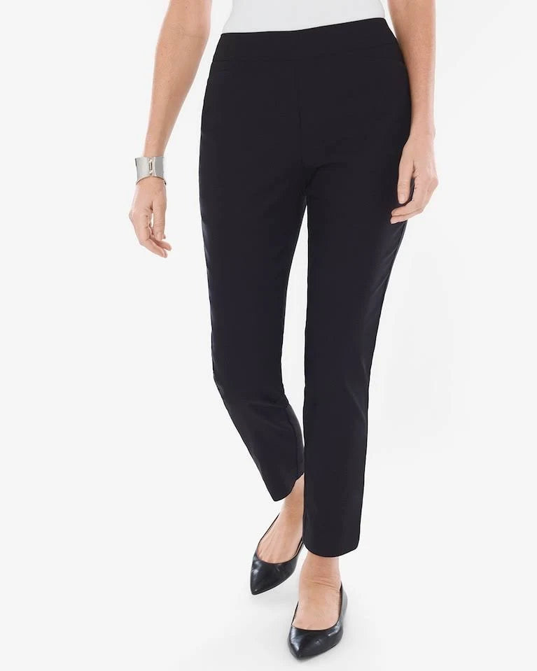 Chico&s Womens So Slimming Brigitte Slim Ankle Pants, Black IIK7_Y2NHE67