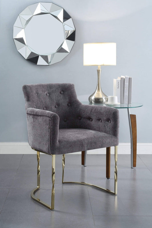 Chic Home Amalfi Accent Chair - Grey ZTN6_O7LYM35