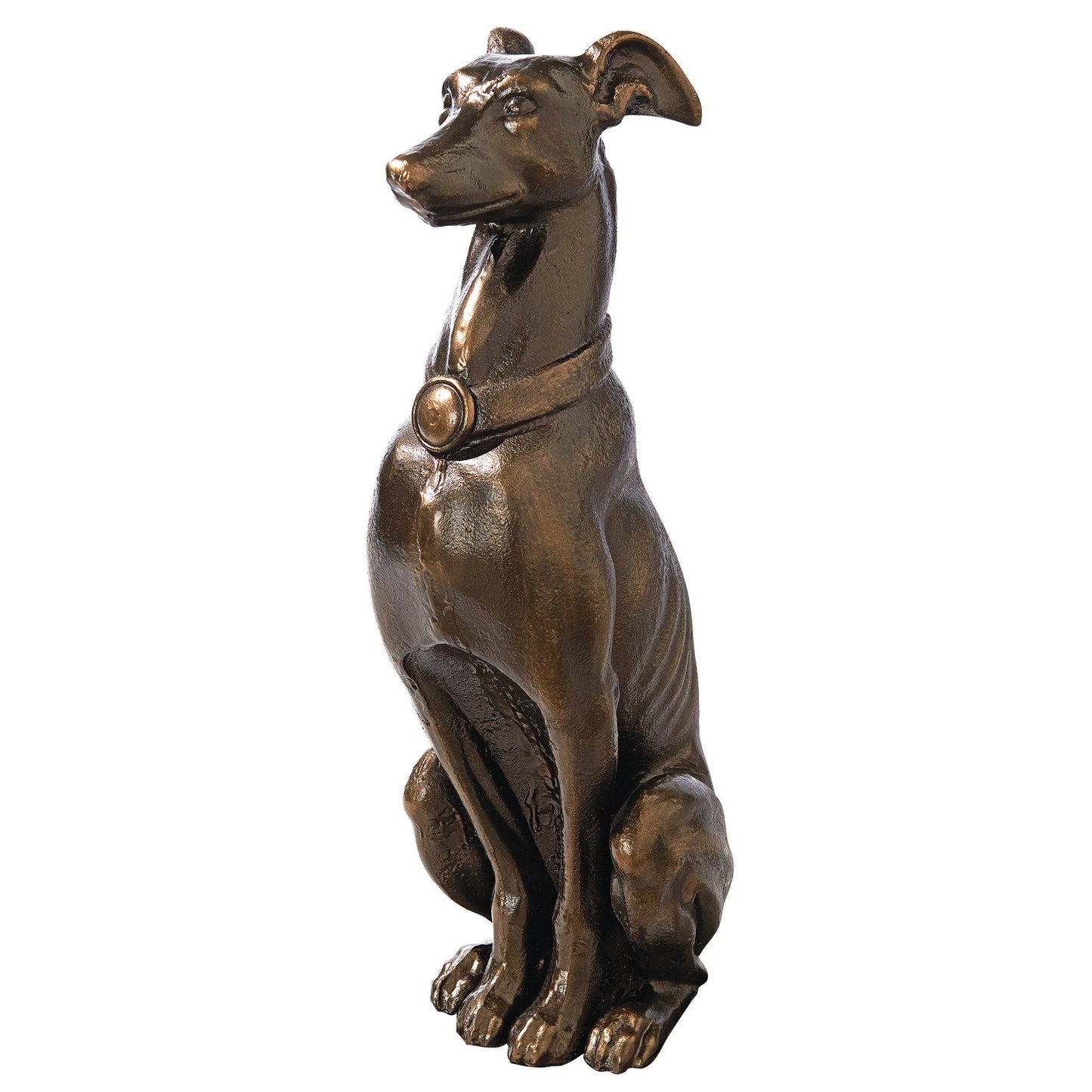 Design Toscano SP2501 Greyhound Sentinel Cast Iron Dog Statue JWC3_W1MAW46