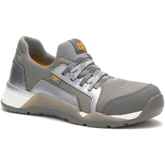 Caterpillar Shoes: Womens P91191 Charcoal Sprint Textile Alloy Toe Athletic Work Shoe OMG7_E2DVH84