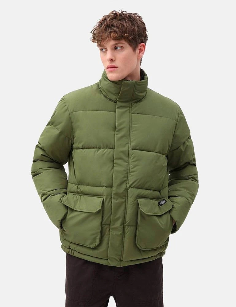 Dickies Olaton Jacket - Army Green - L - Men FLZ0_X9KJH81