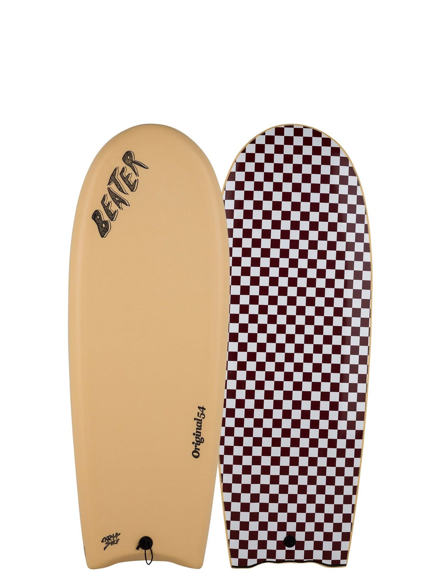 Catch Surf Mens Beater Original 54 - Finless Vanilla/Checkers CZN3_R4UZP96