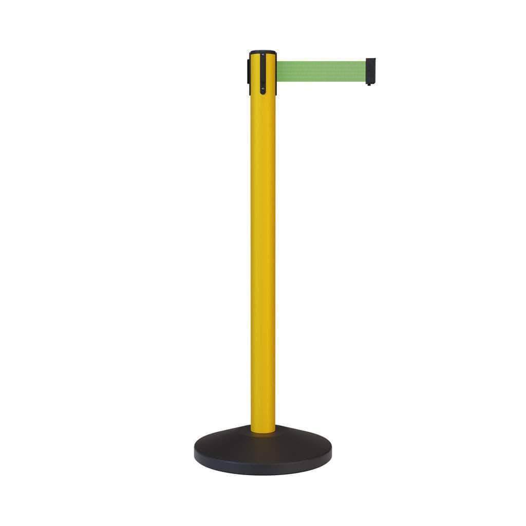 CCW Series RBB-100 Safety Retractable Belt Barrier - 12 ft. Belt by Crowd Control Warehouse TVX3_Q9AVE90