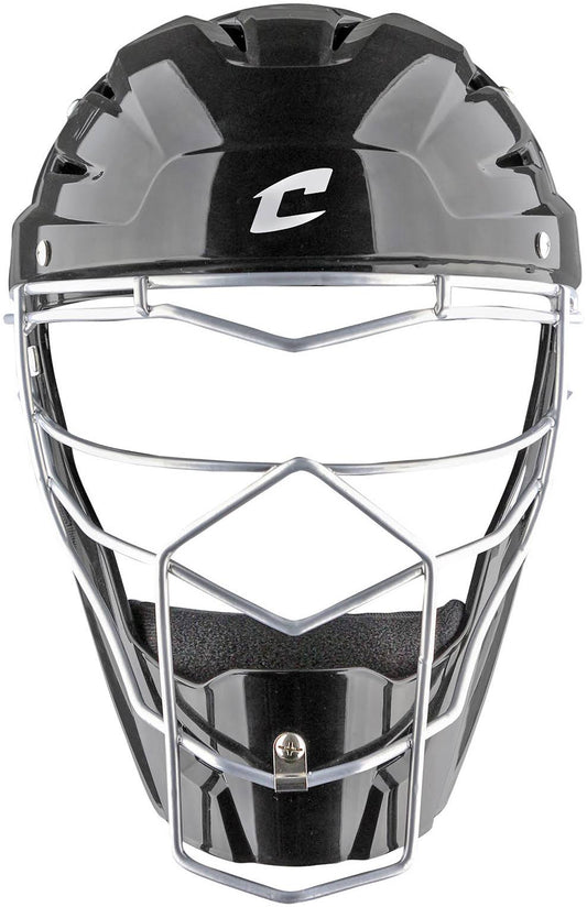 Champro Optimus MVP Youth Hockey Style Catcher&s Helmet, Black XAO1_J2DND09