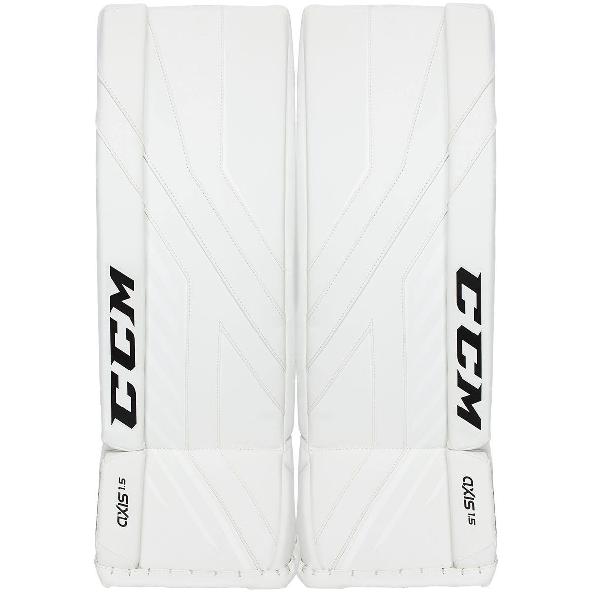 CCM - Axis A1.5 Goalie Pads Junior, White, Size: 26+1 OPL4_T8UNN45