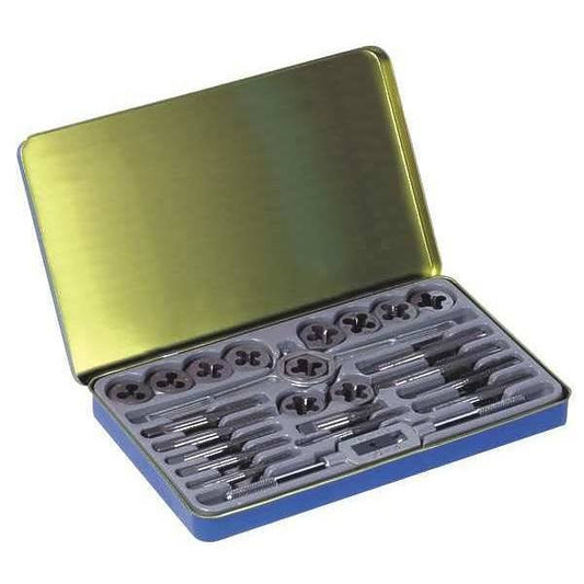 Century Drill and Tool 98904 Fractional Tap and Die,Nc/Nf,24 PC Set OLI8_D3OAY22