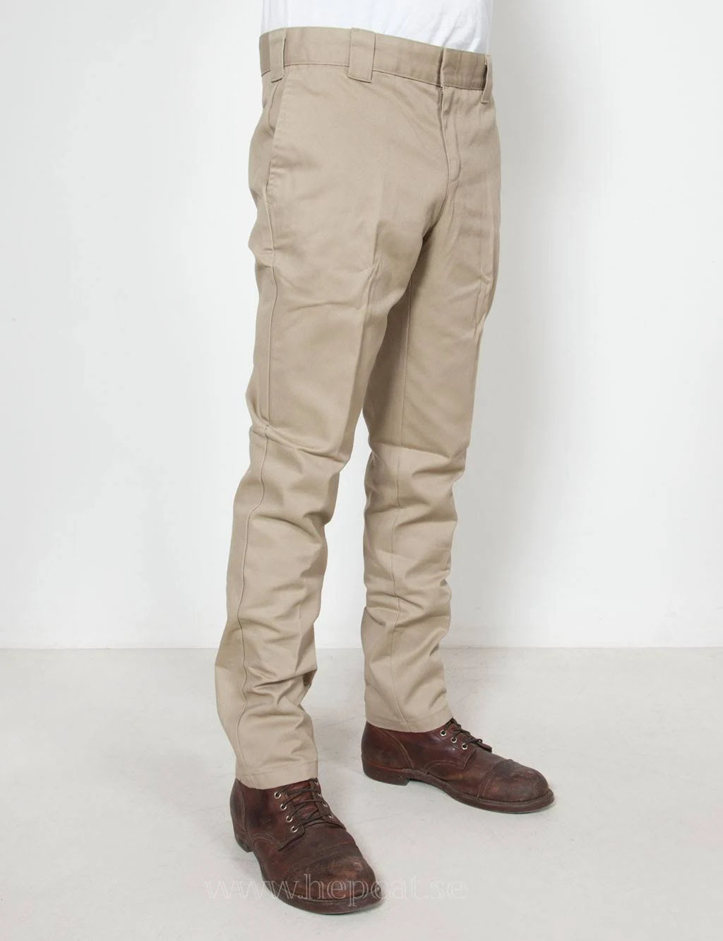 Dickies - Slim Fit Work 872 Khaki - Pants ERE8_R1KIH43