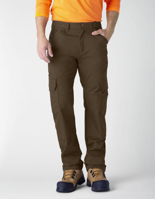 Dickies Mens DuraTech Ranger Duck Cargo Pants - Timber Brown Size 44 32 (DP702) FHK4_D8MBO86