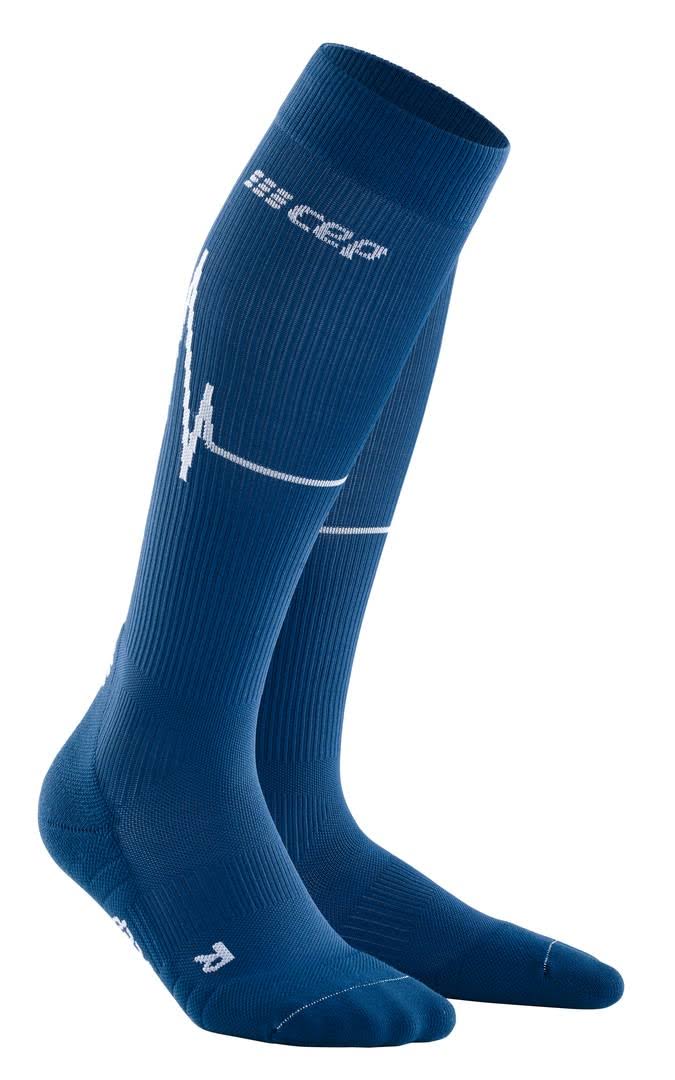 CEP Heartbeat Compression Socks - Blue - EU L VAT9_M2YES78