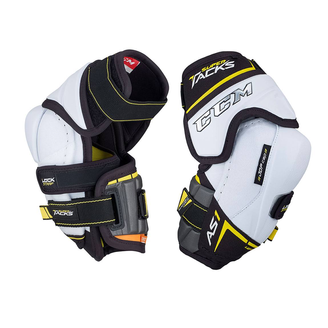 CCM Super Tacks AS1 Senior Hockey Elbow Pads, Medium FCJ8_J8SED92