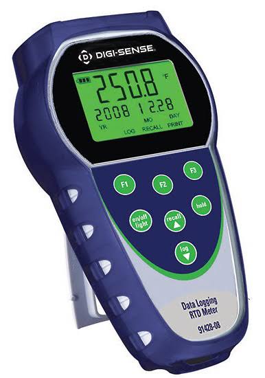 Digi-Sense 91428-08 Temp-360 Single Input Data Logging RTD Thermometer, -330 to 2,210°F LTR5_E4JGL39