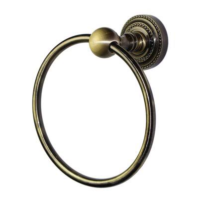 Charlton Home A53E8480129C4727B68CC99C43447378 Marchmont Wall Mounted Single Towel Ring Finish: Antique Brass XGG5_I3YLH76