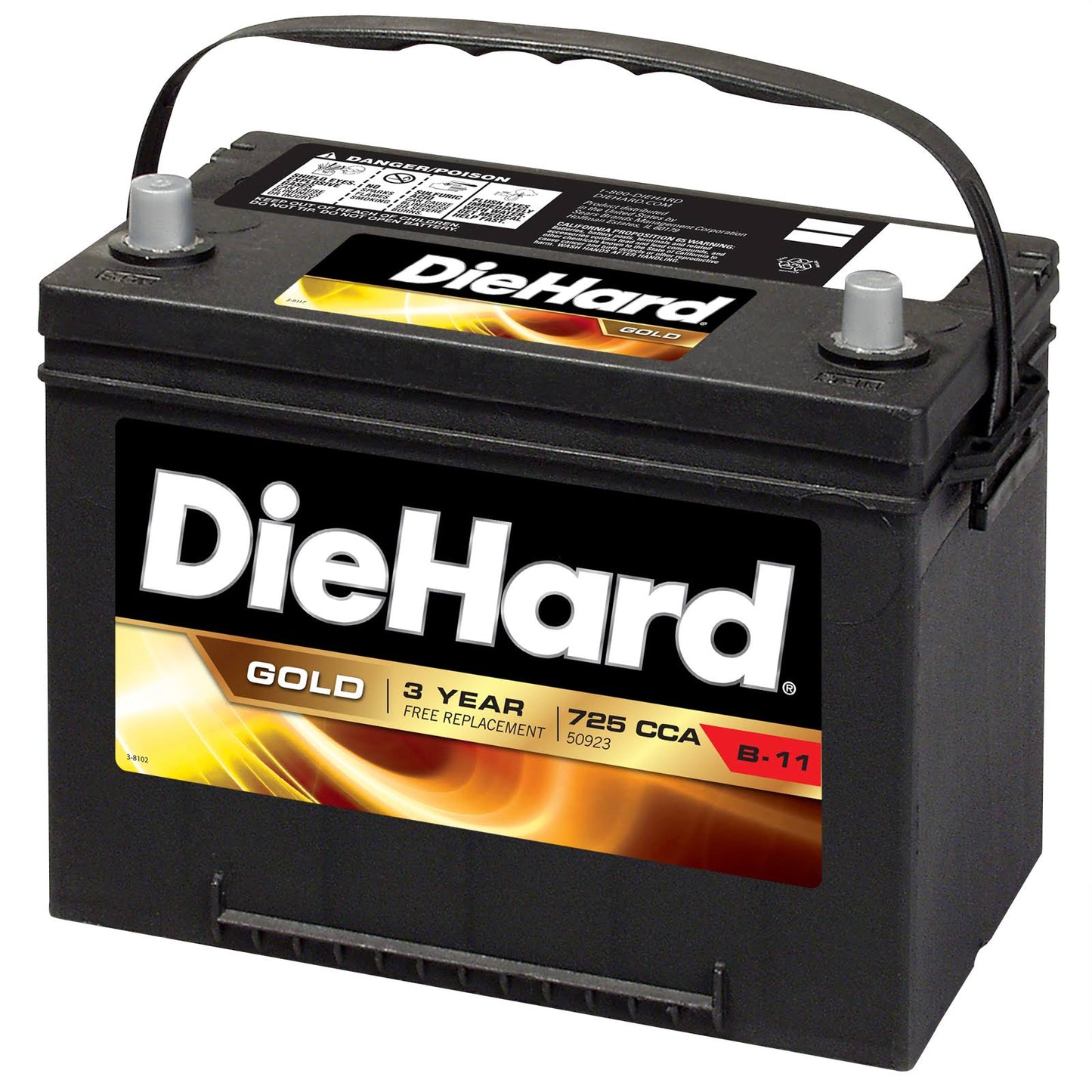 Die Hard Gold Automotive Battery, Size 24F  CAF2_V5WMW14