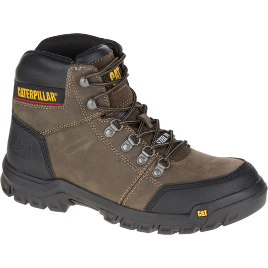 Caterpillar Mens Outline Steel Toe Work Boot - 10-M Dark Gull Grey GBH3_N3JTJ20