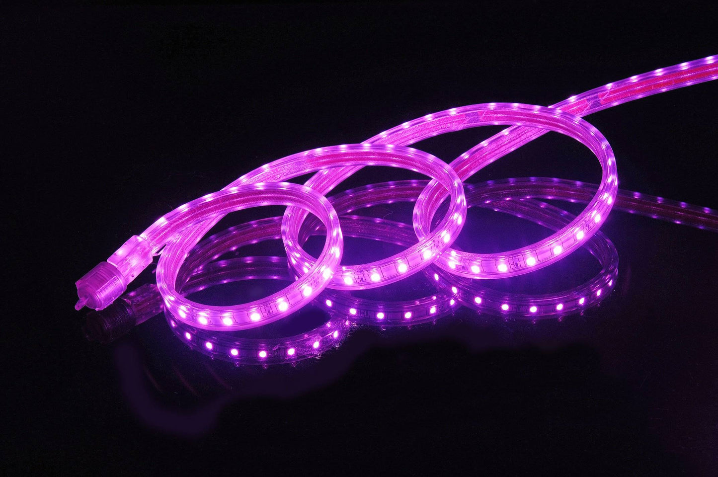 Cbconcept UL Listed, 80 Feet,Super Bright 22000 Lumen, Pink, Dimmable, 110-120V AC Flexible Flat LED Strip Rope Light, 1470 Unit CWF3_M7CAK95