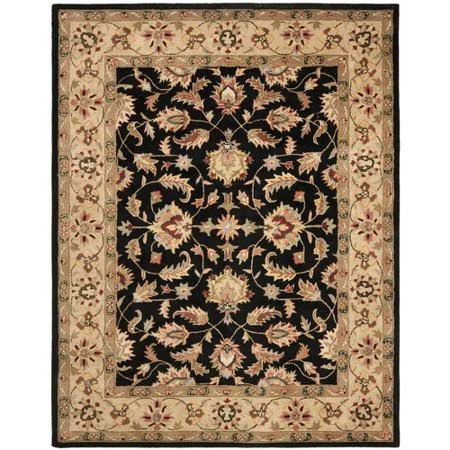 Charlton Home Cranmore Hand-Tufted Wool Black Area Rug, Size: Rectangle 9 x 12 LGZ0_U7BDL26