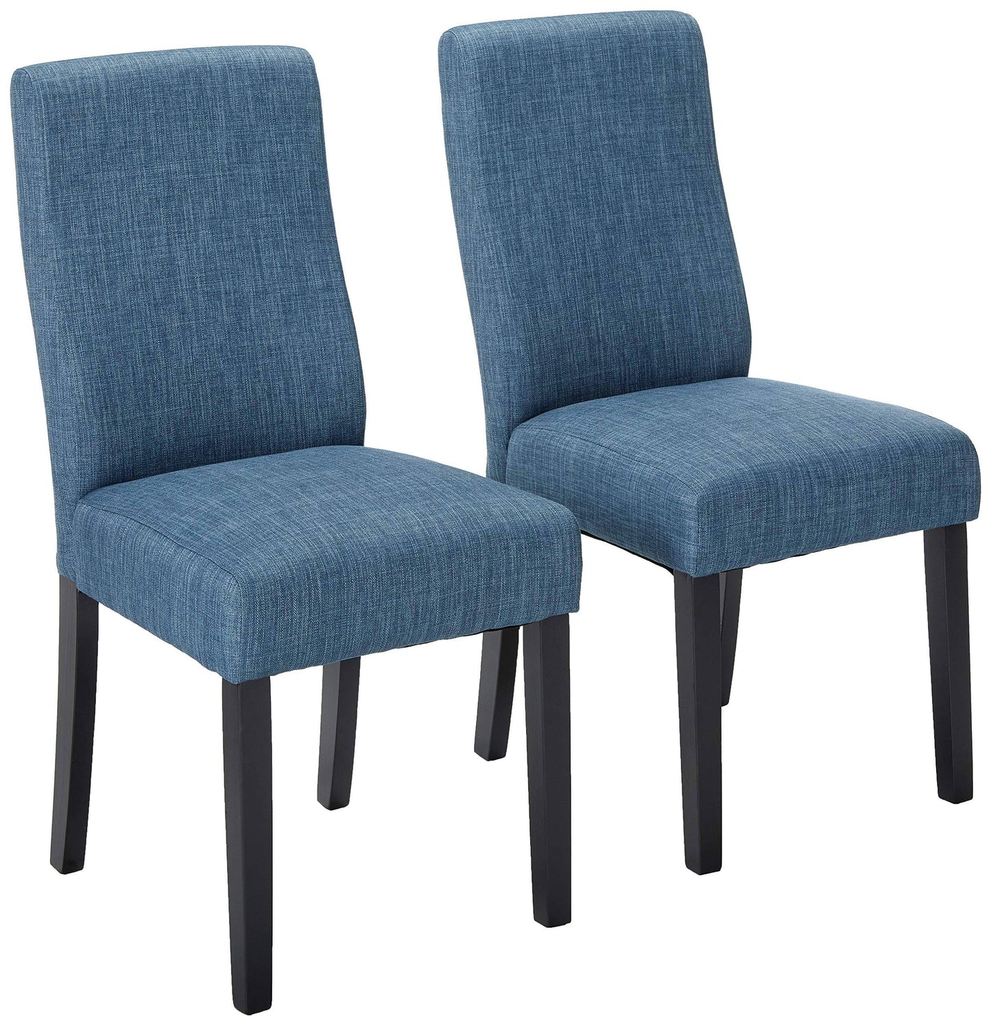 Christopher Knight Home Heath Indigo Fabric Dining Chairs (Set of 2) Blue LVD3_P6UXS08