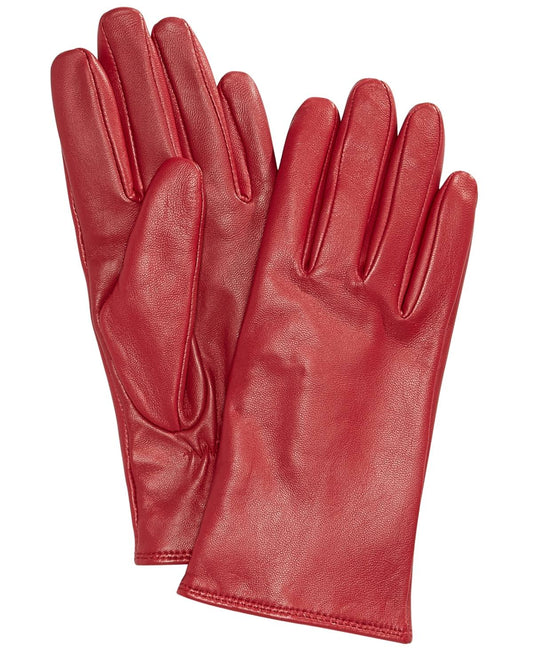 Charter Club Cashmere Lined Leather Tech Gloves, Created for Macy&s - Emillion PDF6_F9GXW86