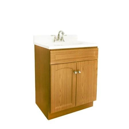 Design House 545558 Vanity Combo 2-Door 24 inchx18 inch, Oak EAX8_H5SUL41