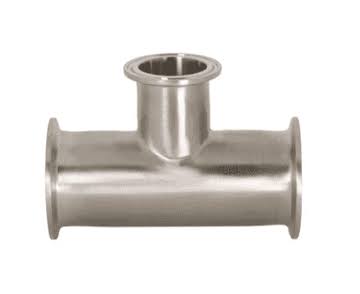 Dixon B7RMP-G300250 Valve 304 Stainless Steel Sanitary Clamp Reducing Tee - 3x22 x 2-1/2x22 Tube OD FKA0_W0PZD03