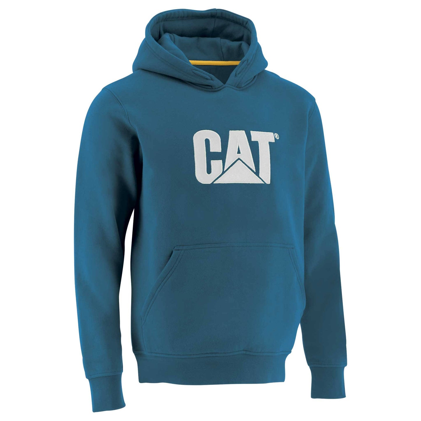 Caterpillar Mens Trademark Hooded Sweatshirt, W10646, Memphis Blue QGA6_L1GQT75