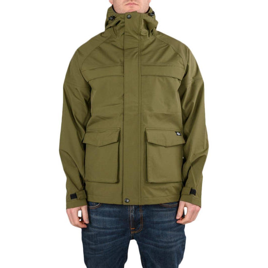 Dickies Gapville Jacket - Dark Olive - S ZGP8_A8ZDU23