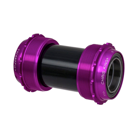 Chris King ThreadFit T47-24x Bottom Bracket Violet, Shimano NIV2_B2AWS59