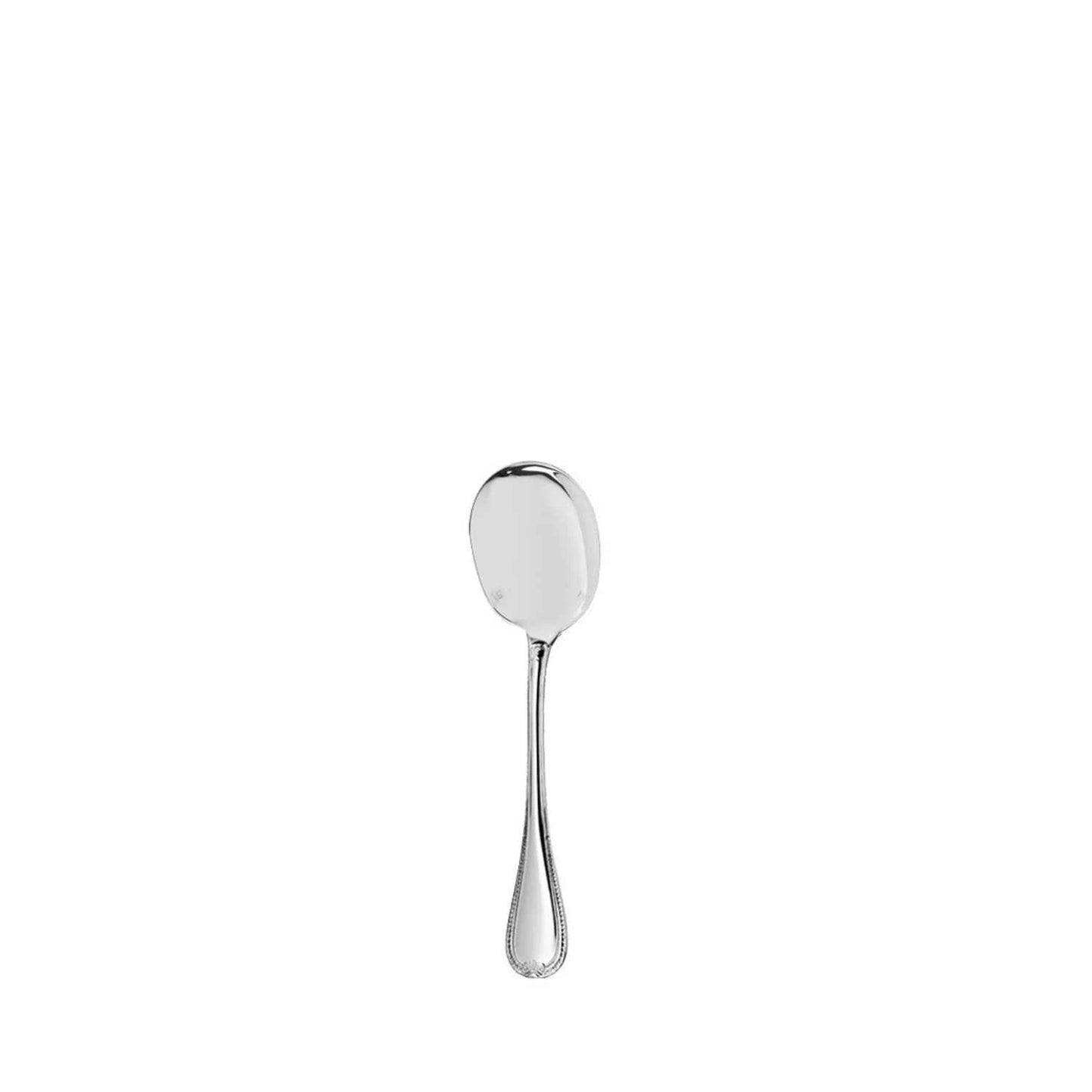 Christofle Malmaison Silverplated Cream Soup Spoon OQU7_S7MIW95