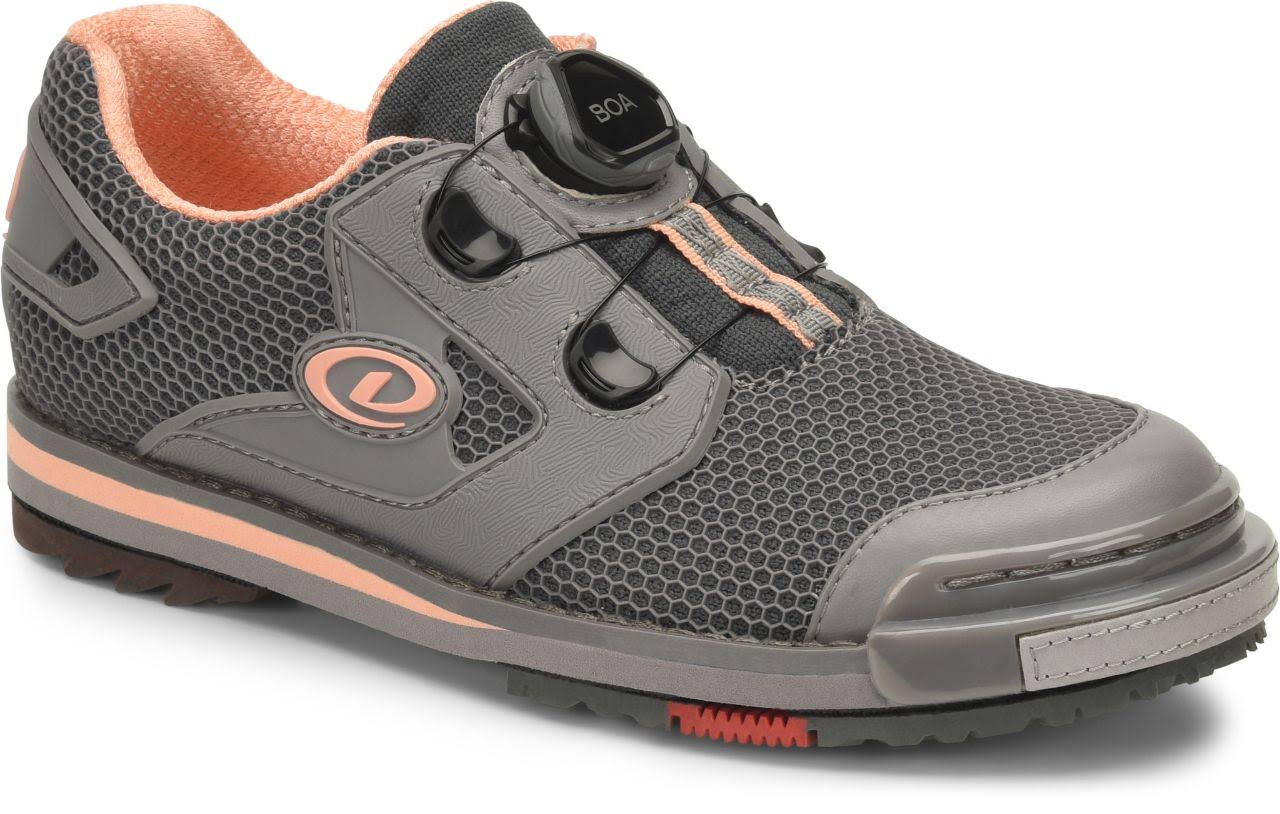 Dexter Womens SST 8 Power Frame Boa Grey/Peach Bowling Shoes YYU0_R1DGB83