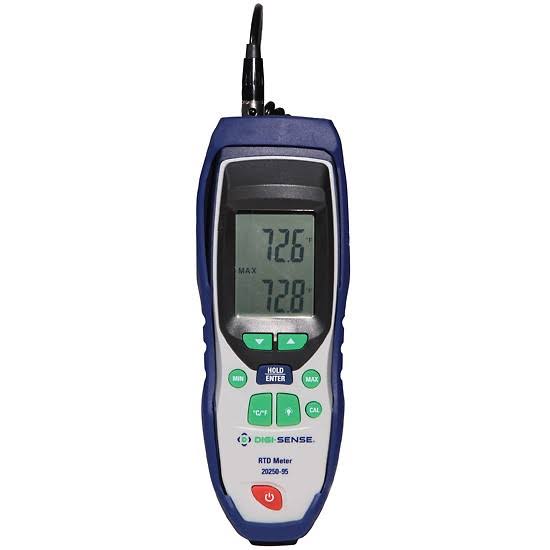 Digi-Sense RTD Thermometer, NIST-Traceable Calibration - WD-20250-95 OUI1_Q2YXK16