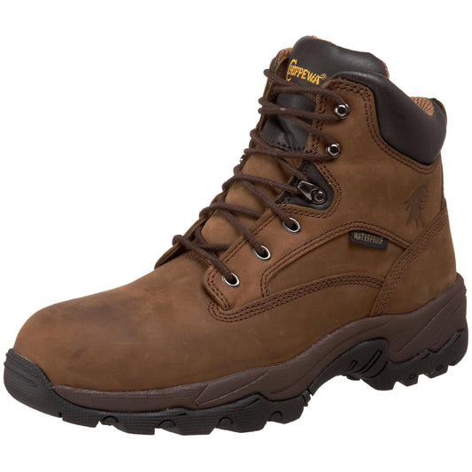 Chippewa Mens 6-Inch Waterproof Composite Toe Work Boots BTR9_X9BAF57