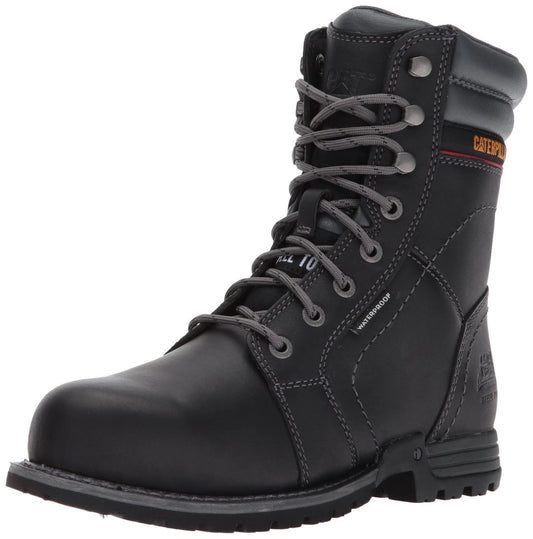 Caterpillar Echo Waterproof Steel Toe (Black) Womens Work Boots ADA2_G7ONV11