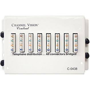 Channel Vision Telephone Distribution Module 4x7 Locations C-0438 VSO7_W4AVV83