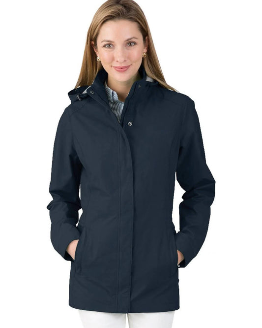 Charles River Apparel 5765 Womens Logan Jacket, Graphite Navy UBJ1_J6UNM18