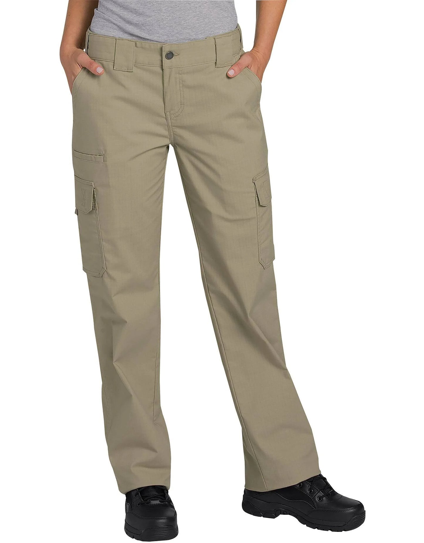 Dickies Womens Tactical Covert Ripstop Pants - Desert Sand, 8 IYC3_A8LZM67