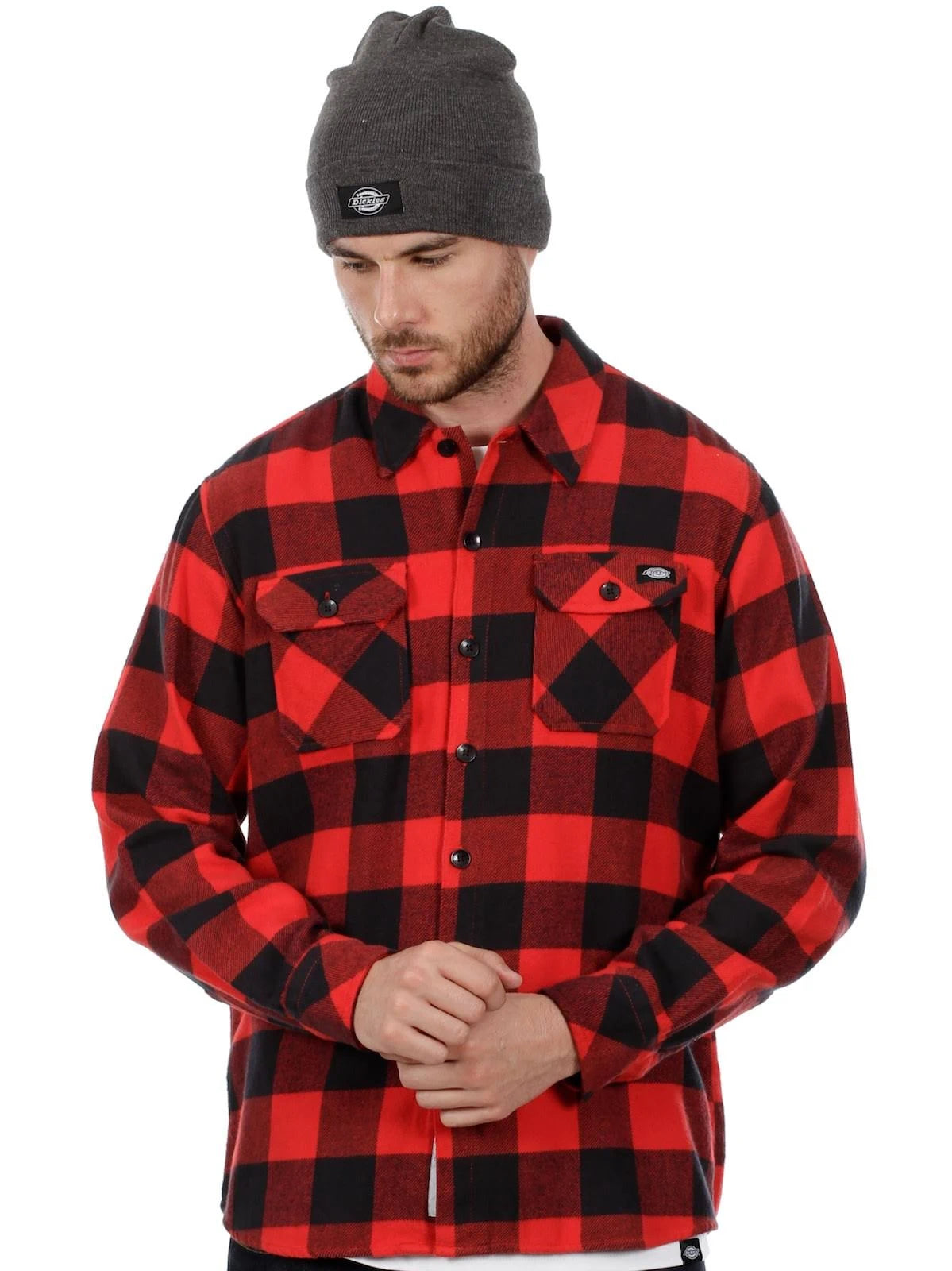 Dickies Sacramento Shirt (Red) GVO9_D2YZQ03