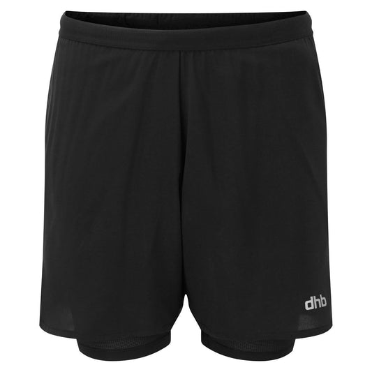 dhb Aeron Womens 6x22 Run Liner Short UK 14 Black Shorts POT3_N8PYS02