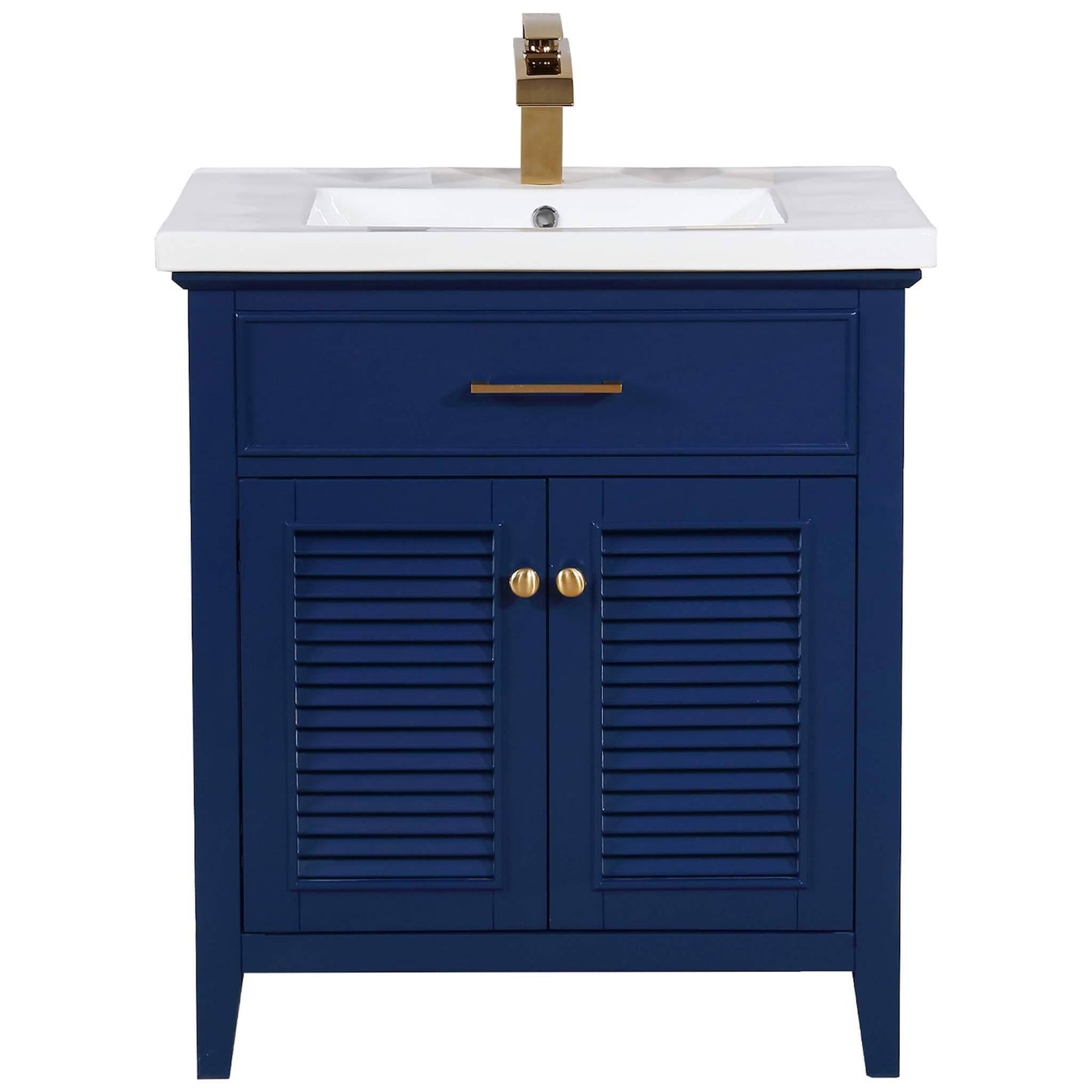 Design Element S09-30-BLU Cameron 30 inch Single Sink Vanity in Blue KFH0_I0DNR28