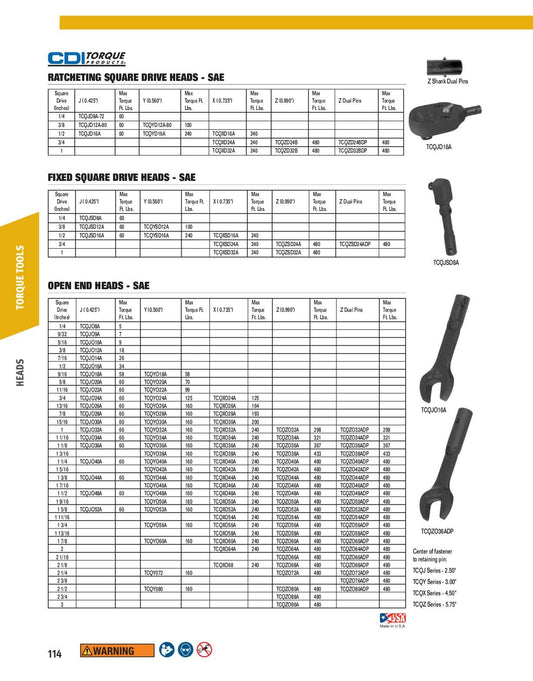 CDI TCQJO9A Open End J Shank, 9/32-Inch XXJ5_R6FYU37